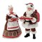 10.5" Mr. & Mrs. Claus Gingerbread Holiday – Festive Christmas Figurine Set